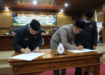 APBD-P 2020 Disahkan, Bupati Apresiasi DPRD Tanjab Barat
