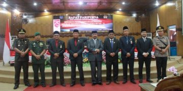 HUT RI Ke-75, Wabup Amir Sakib Hadiri Rapurna Dengarkan Pidato Kenegaraan Presden RI