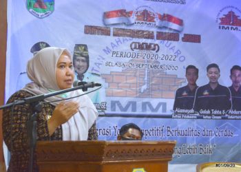 Bupati Muaro Jambi Hadiri Pelantikan Kepengurusan IMMJ Periode 2020-2022