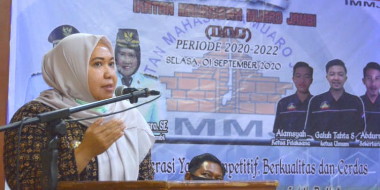 Bupati Muaro Jambi Hadiri Pelantikan Kepengurusan IMMJ Periode 2020-2022