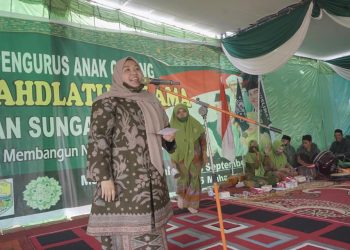 Bupati Muaro Jambi Hadiri Pelantikan PAC Muslimat NU