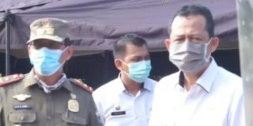 Wabup BBS Tinjau Posko Perbatasan Jambi – Sumsel