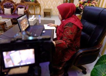 Bupati Muarojambi Ikuti Rapat Pencegahan Korupsi Terintegrasi