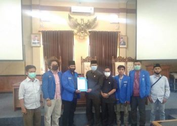 Dihadapan PMII, Dewan Muarojambi Teken Fakta Integritas Menolak Isi UU Omnibuslow