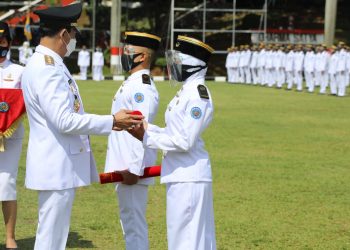 Rektor IPDN Melantik 1.098  Muda Praja IPDN Angkatan XXXI  Tahun 2020