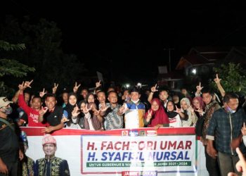 Fachrori-Syafril Dapat Dukungan Pemuda Desa Koto Tuo