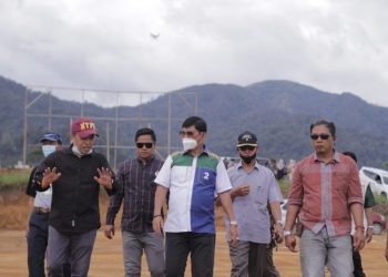 Syafril Nursal Pantau Pembangunan Pondok Pesantren Internasional Ummul Quro