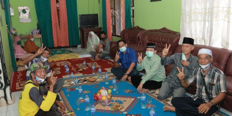 Cagub Fachrori Umar Gempur Dua Desa di Kecamatan Sungai Gelam
