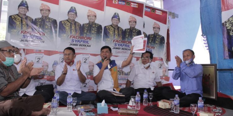 Fachrori-Syafril Dapat Dukungan Dari Warga Kelurahan Payo Lebar Kota Jambi