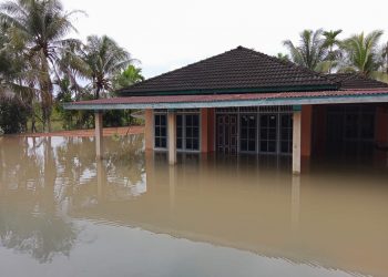 Diguyur Hujan Lebat, Beberapa Desa Di Wilayah Kabupaten Merangin Terendam Banjir