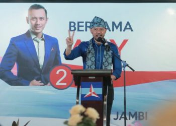 AHY Turun Gunung Memenangkan Fachrori-Syafril