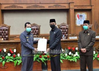 Wabup Muaro Jambi Hadiri Rapat Kerja DPRD Muaro Jambi
