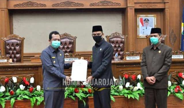 Wabup Muaro Jambi Hadiri Rapat Kerja DPRD Muaro Jambi