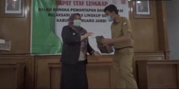 Sekda Fadhil Arief Pamit, Pemkab Muaro Jambi Gelar Acara Perpisahan