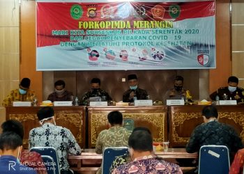 Plt Bupati Merangin  Pimpin Rapat Persiapan Pilkada Serentak