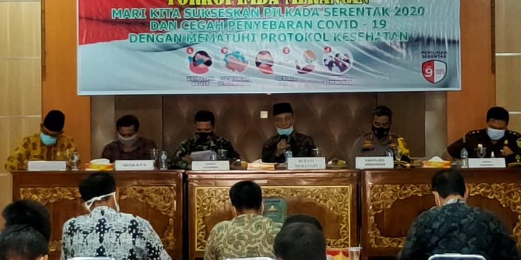 Plt Bupati Merangin Pimpin Rapat Persiapan Pilkada Serentak