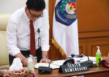 Kemendagri Menandatangani Nota Kesepahaman Dengan BP2MI