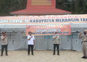 BPBD Merangin Terus Siagakan Petugas Di Posko Sekretariat Satgas Covid-19