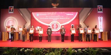 Dorong Reformasi Pelayanan Publik Dan Tata Kelola Pemerintahan, Kemendagri Beri Penghargaan di Ajang IGA 2020