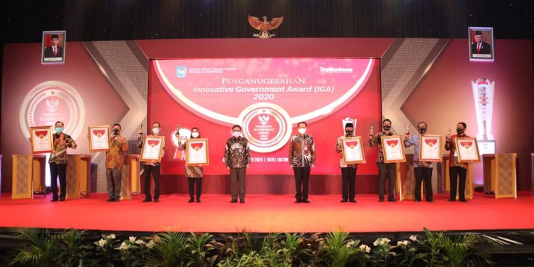 Dorong Reformasi Pelayanan Publik Dan Tata Kelola Pemerintahan, Kemendagri Beri Penghargaan di Ajang IGA 2020