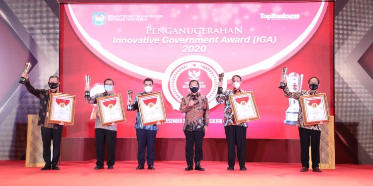 Ini Daftar Pemda Peraih IGA 2020 Kategori Sangat Inovatif Dan Terinovatif 