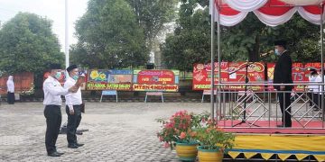 Kemenag Merangin Gelar Upacara Peringatan Hari Amal Bakti Ke- 75