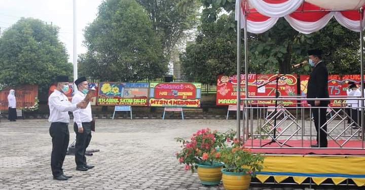 Kemenag Merangin Gelar Upacara Peringatan Hari Amal Bakti Ke- 75