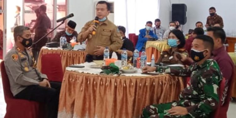 Hadiri FGD Bahas PETI, Bupati Merangin Akan Memanggil Pemilik Alat Berat