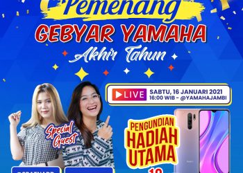 Yamaha Jambi Adakan Pengundian Hadiah Utama Gebyar Akhir Tahun