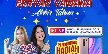 Yamaha Jambi Adakan Pengundian Hadiah Utama Gebyar Akhir Tahun