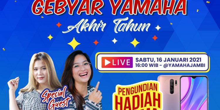 Yamaha Jambi Adakan Pengundian Hadiah Utama Gebyar Akhir Tahun