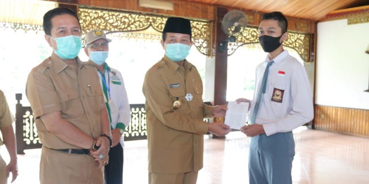 Bupati Syahirsah Sambut Kunker Gunernur Jambi