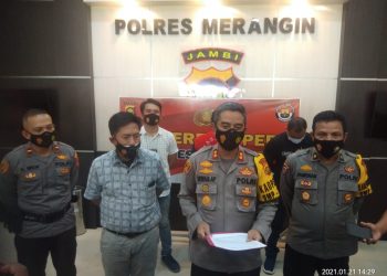 Pelaku Pengoplos Pupuk Diamankan Polres Merangin