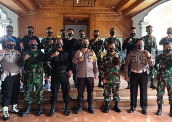 Tingkatkan Sinergitas, Kapolres Merangin Silaturahmi Dengan Jajaran Kodim 0420/Sarko