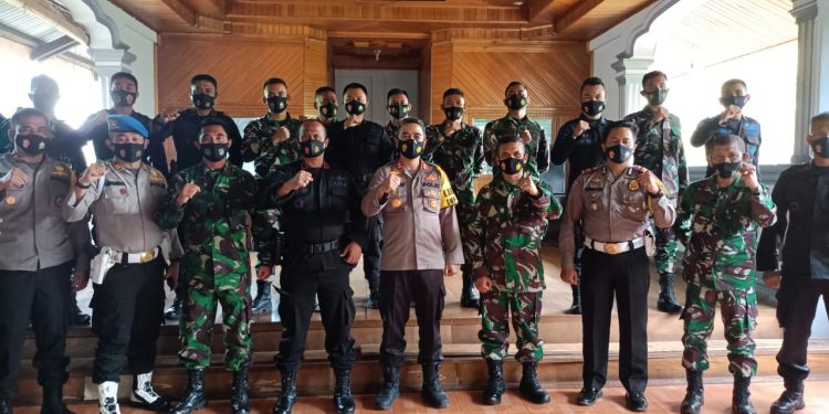 Tingkatkan Sinergitas, Kapolres Merangin Silaturahmi Dengan Jajaran Kodim 0420/Sarko