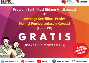 KPK Buka Program Sertifikasi Antikorupsi Secara Gratis