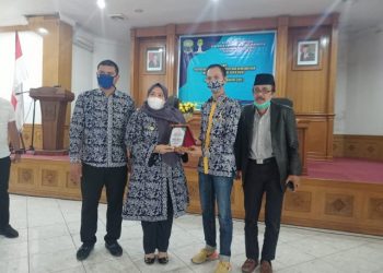 Bupati Masnah Hadiri Pelantikan pengurus HIPMI Muaro Jambi