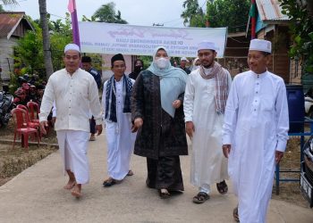 Reunian Para Alumni Ponpes Sa’adatuddarein Dihadiri Bupati Masnah