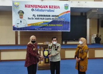 Pemkot Terima Kunjungan Kerja Pj Gubernur Jambi