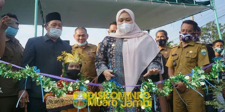 Bupati Masnah Hadiri Launching Pameran Bonsai di lopak Alai