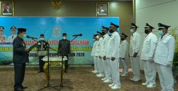 H Al Haris Lantik 9 Kepala Desa 