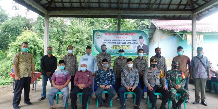 Jurjani Anggota DPRD Muaro Jambi Tampung Aspirasi Masyarakat          