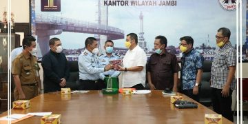 Bapemperda DPRD kota Jambi Kunjungan ke Kanwil Kemenkumham Provinsi Jambi