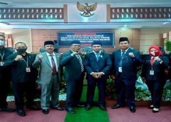 DPRD Kota Sungaipenuh Gelar Paripurna Penetapan Paslon Wako-Wawako Terpih