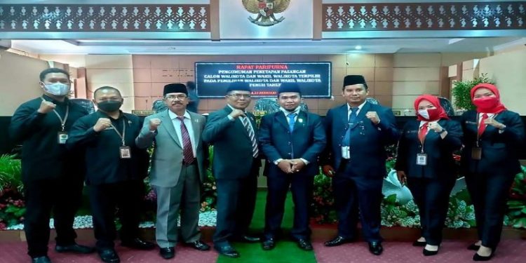 DPRD Kota Sungaipenuh Gelar Paripurna Penetapan Paslon Wako-Wawako Terpih