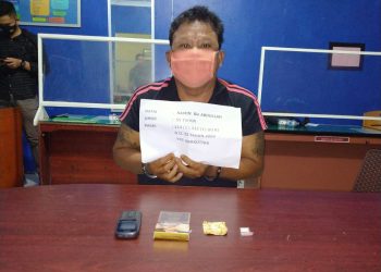 Kedapatan Edarkan Narkotika, Warga Desa Muara Belengo Diamankan Satres Narkoba Polres Merangin 