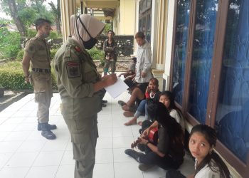 SatPol PP Merangin Gelar Razia Anak Punk
