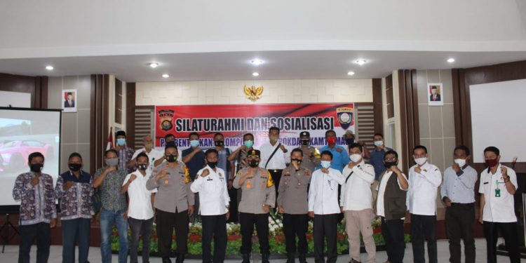 Kapolres Muaro Jambi Pimpin Sosialusasi Pembentukan Pokdar Kamtibmas