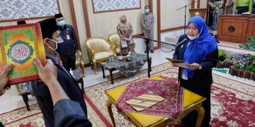 Bupati Masnah Lantik Penjabat Sekretaris Daerah