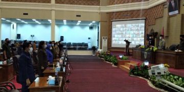 DPRD Kota Jambi Gelar Paripurna Mendengarkan Jawaban Walikota Terhadap 3 Ranperda